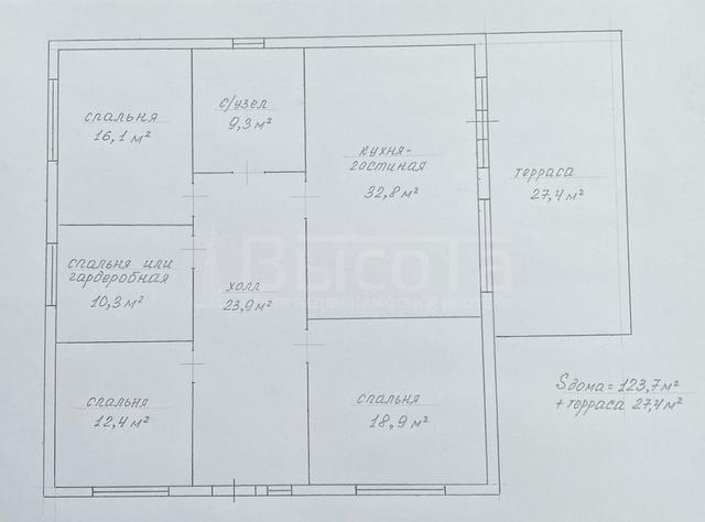 Фото 1-этажный дом 123 м2: 37