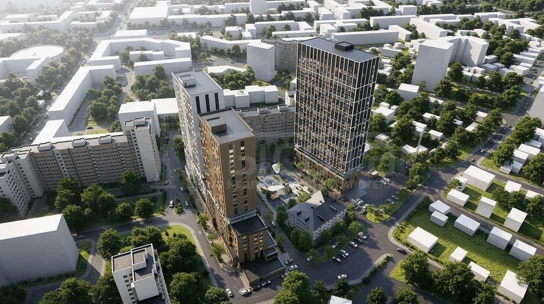 Фото 1 комнатная квартира 41.28 м2 этаж 5/25: 4