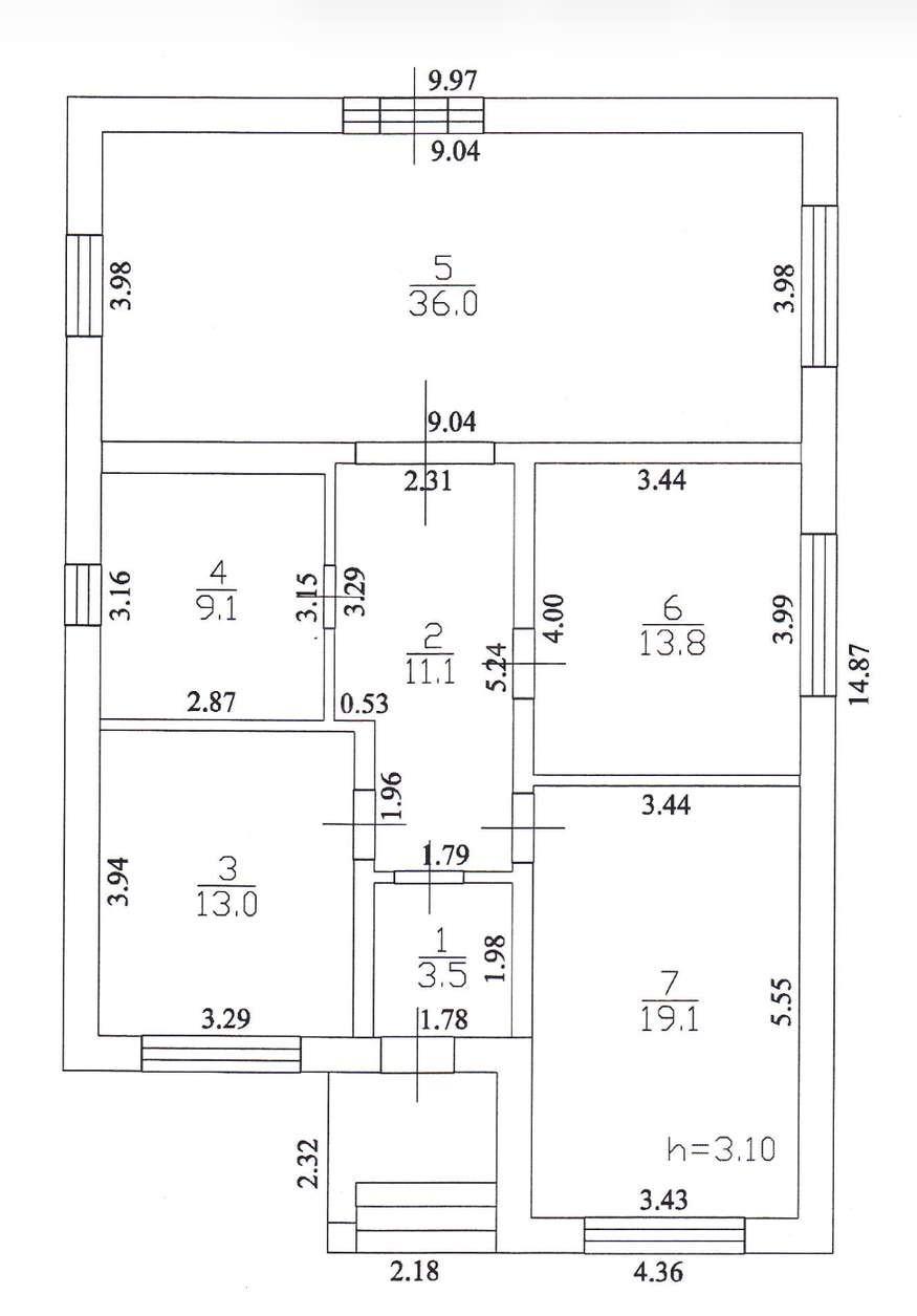 Фото 1-этажный дом 114 м2: 2