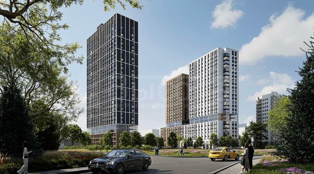 Фото 1 комнатная квартира 41.28 м2 этаж 5/25: 2