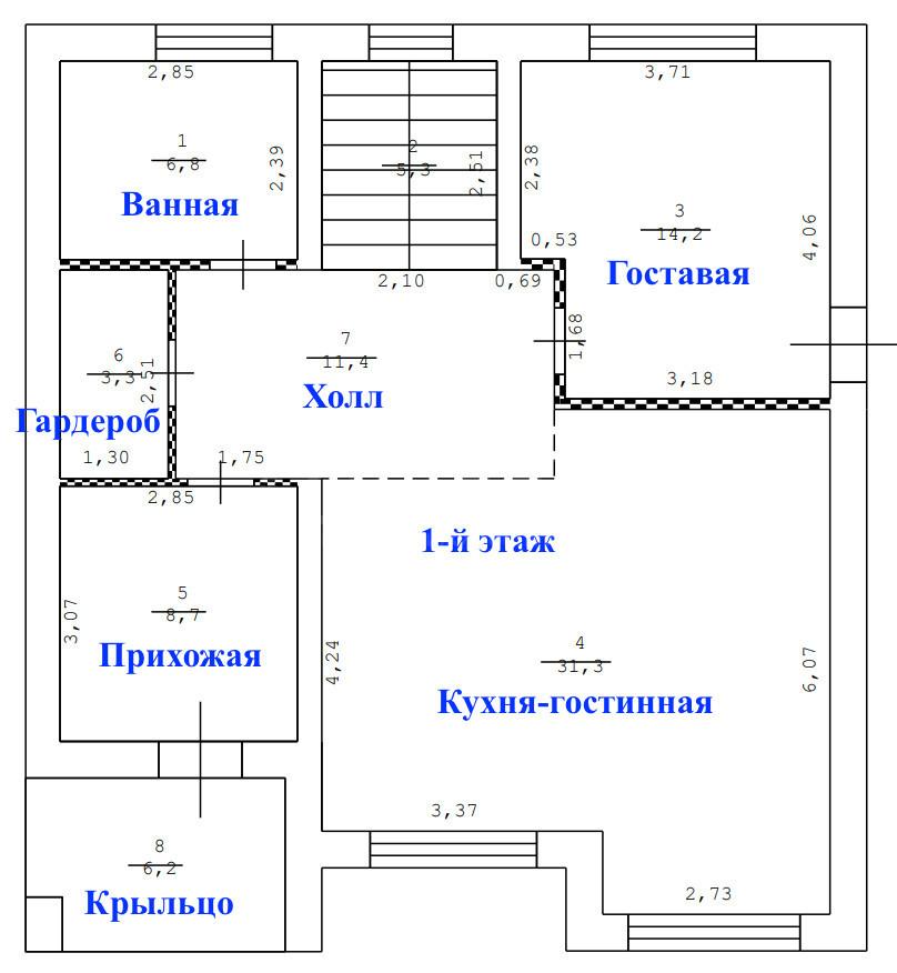 Фото 2-этажный коттедж 178 м2: 25