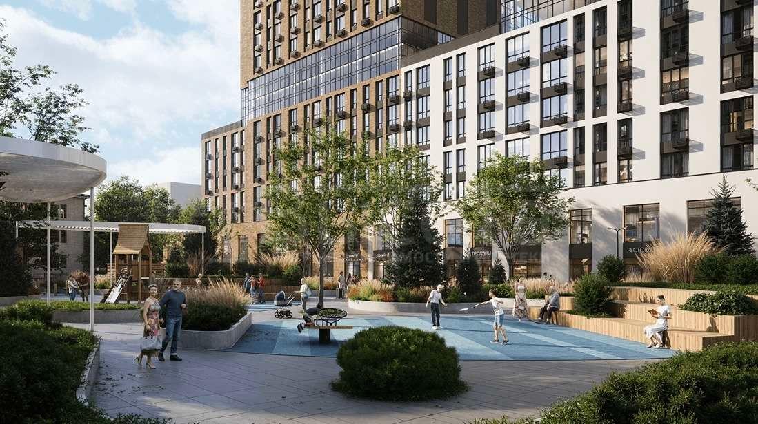 Фото 1 комнатная квартира 41.28 м2 этаж 5/25: 3