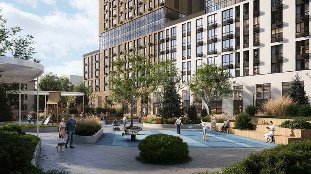 Фото 1 комнатная квартира 41.28 м2 этаж 5/25: 3