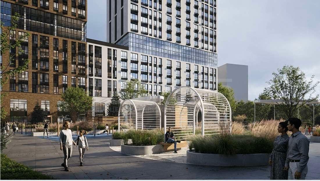 Фото 1 комнатная квартира 41.28 м2 этаж 5/25: 6