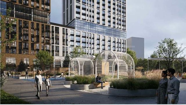 Фото 1 комнатная квартира 41.28 м2 этаж 5/25: 6