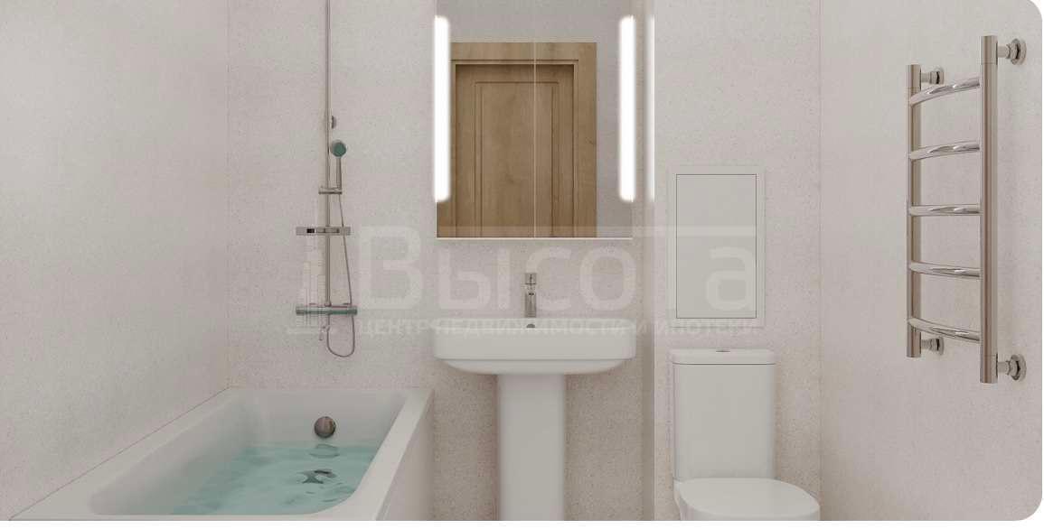 Фото 2 комнатная квартира 55 м2 этаж 4/20 в новостройке: 3