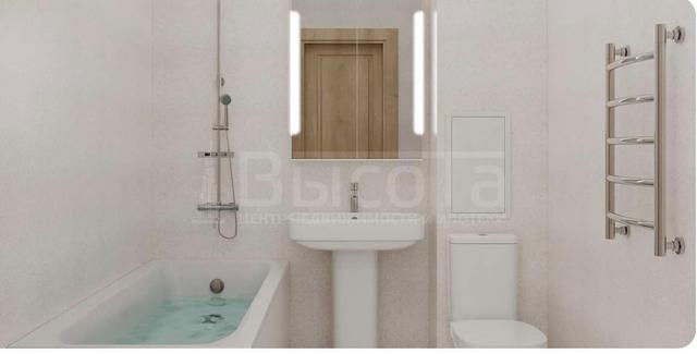 Фото 2 комнатная квартира 55 м2 этаж 4/20 в новостройке: 3