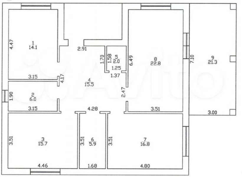 Фото 1-этажный дом 123 м2: 8