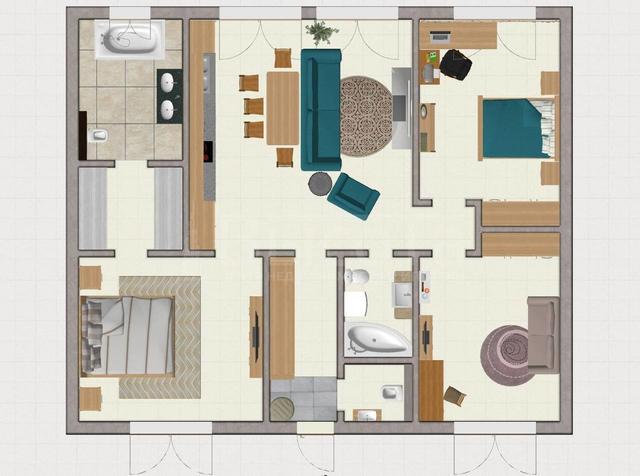 Фото 1-этажный дом 120 м2: 8