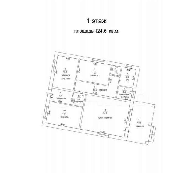 Фото 1-этажный дом 124 м2: 18