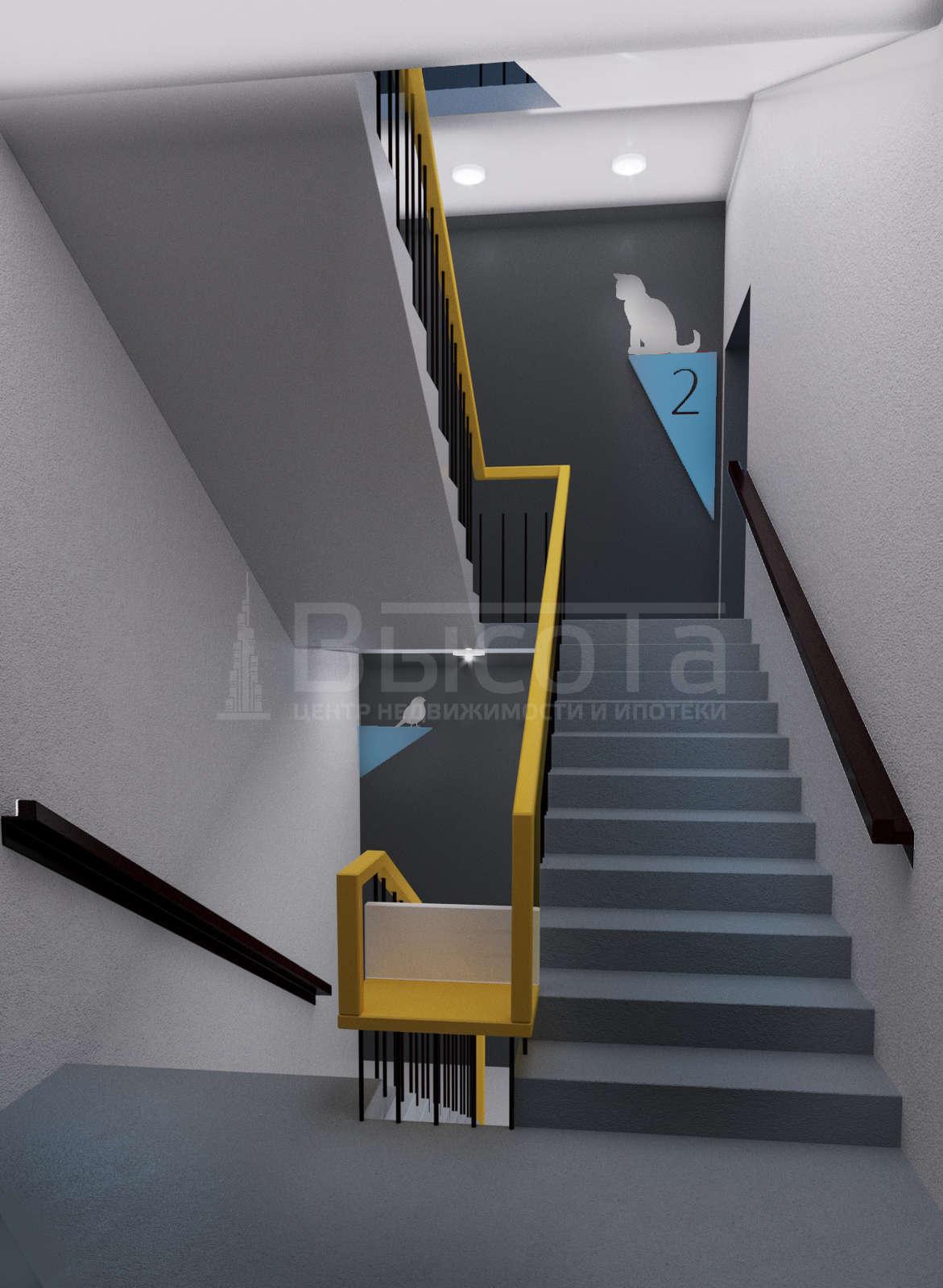 Фото 2 комнатная квартира 57.26 м2 этаж 15/21: 7