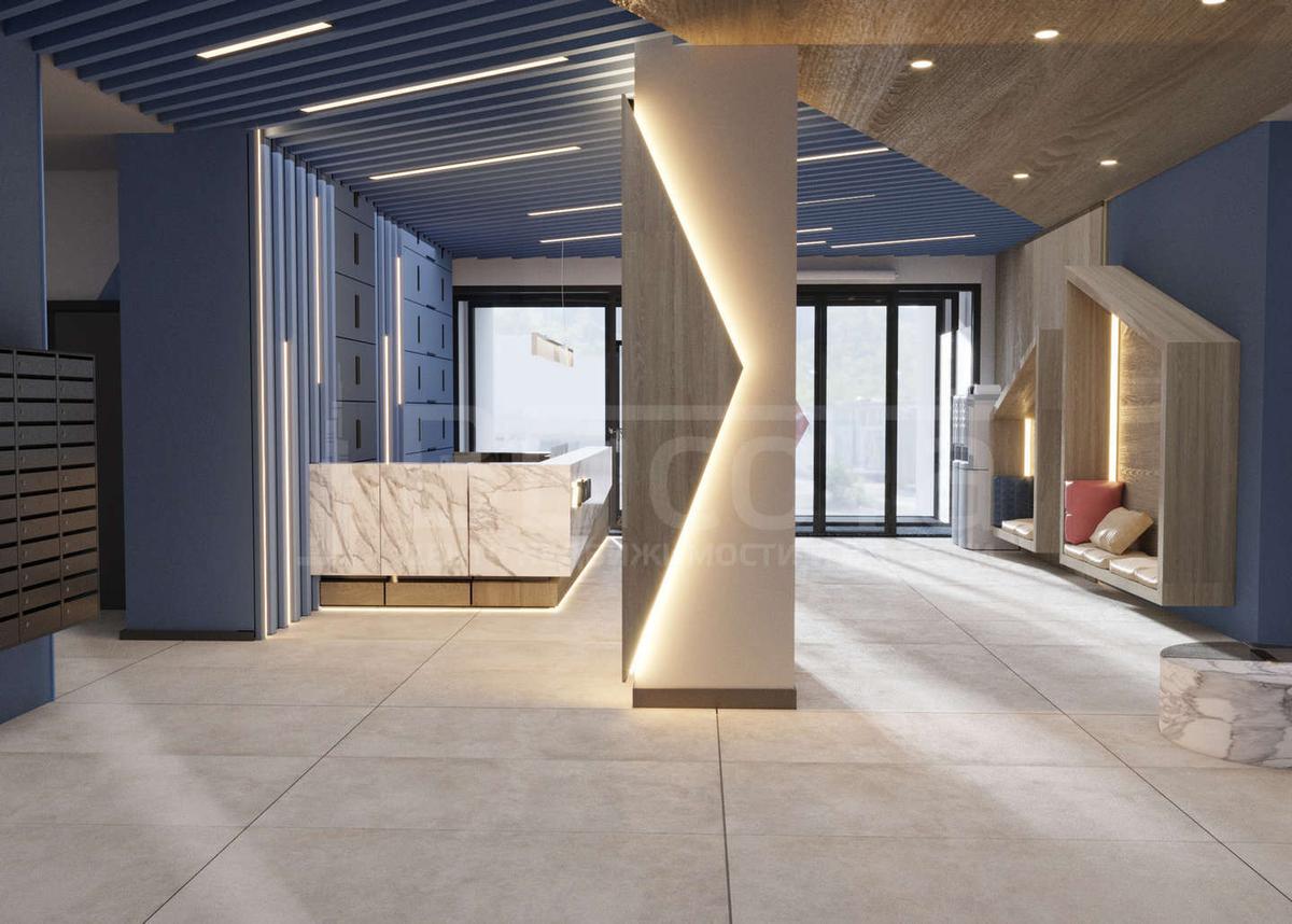 Фото 2 комнатная квартира 57.26 м2 этаж 15/21: 4