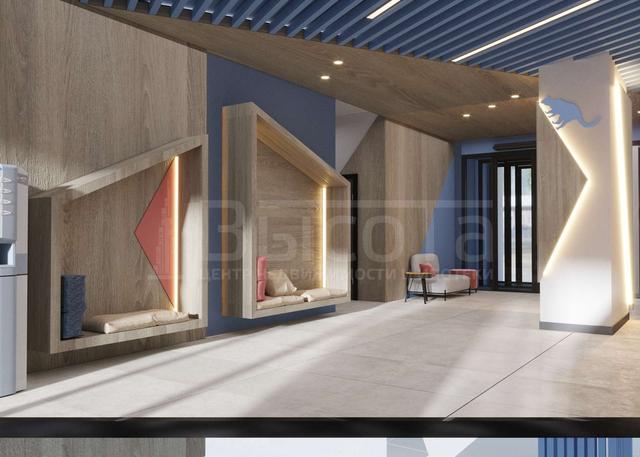 Фото 2 комнатная квартира 57.26 м2 этаж 15/21: 5