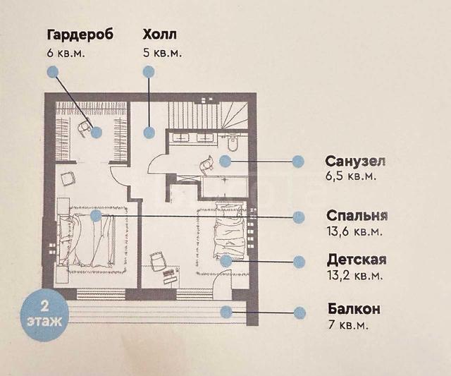 Фото 2-этажный таунхаус 96 м2: 20